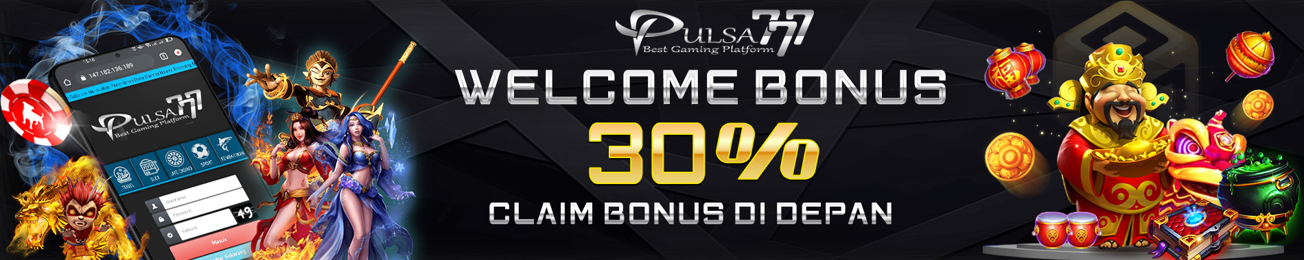 Baner Utama Pulsa777